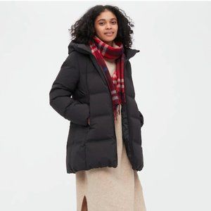 Uniqlo Seamless Down Short Coat - Women's Large (L) - Black